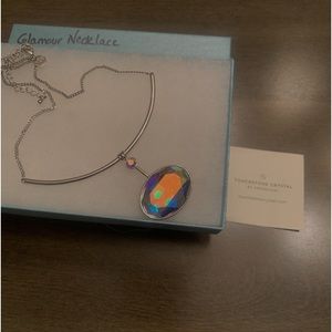 Touchstone crystal necklace glamour